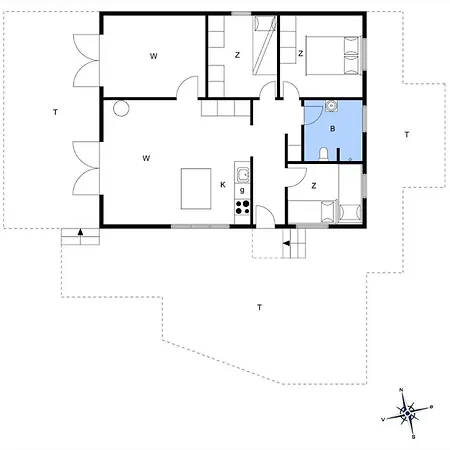 Lk2034-lokken-praestevangen-7 Prázdninový dům *